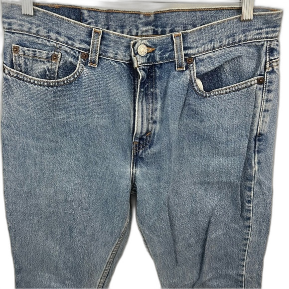 Levi's Vintage 505 Straight Leg Denim Jeans Size 12 - Picture 14 of 14